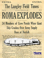 Almost everyone knows what happened in 1937 to the Hindenburg. But, few know about the Roma, an airship that met a similar fate 15 years earlier. 